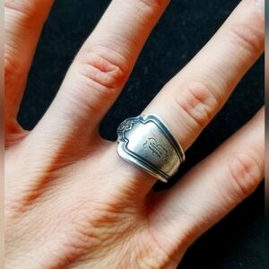 Sterling Spoon Ring